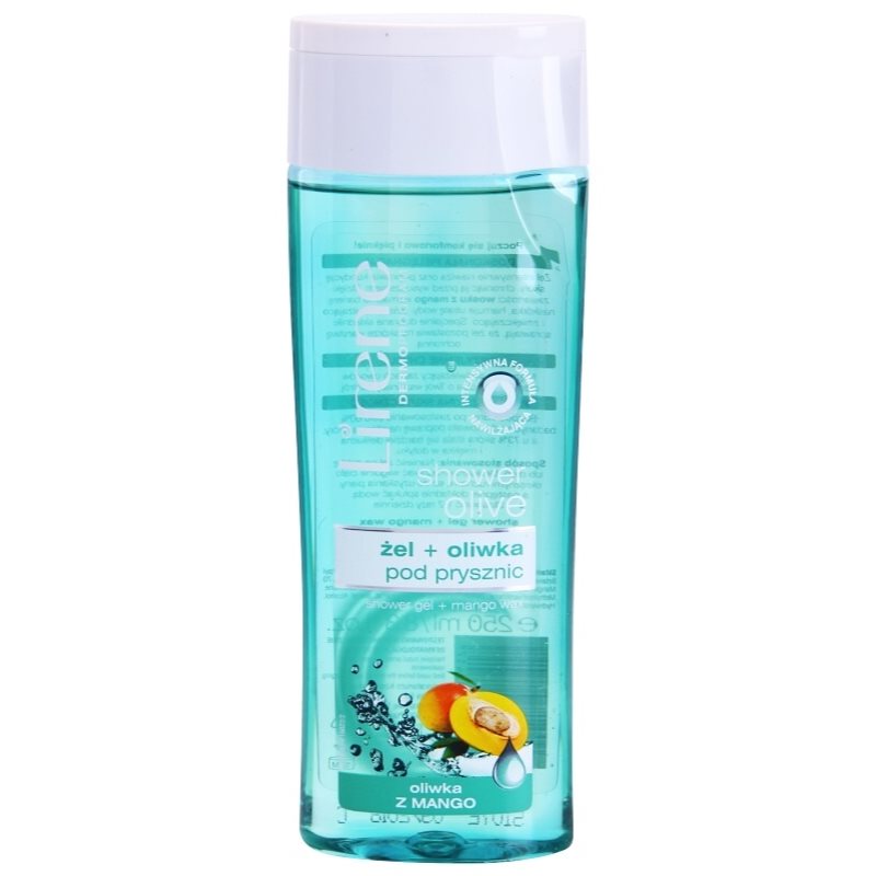 Lirene Shower Olive felfrissítő tusfürdő gél hidratáló hatással Mango Wax 250 ml-Ár