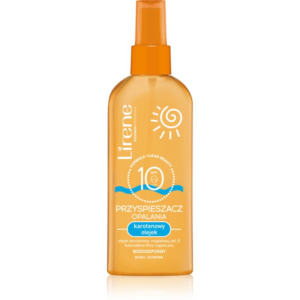 Lirene Sun Carotene Oil SPF 10 napozást elősegítő védő olaj SPF 10 150 ml-Ár