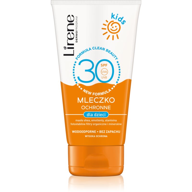 Lirene Sun Kids Protective Milk SPF 30 védő tej a testre és az arcbőrre gyermekeknek 150 ml-Ár