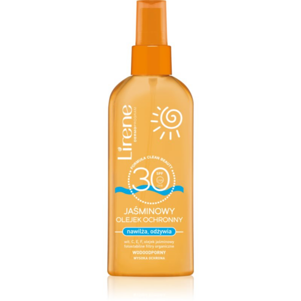 Lirene Sun védő és száraz napozó olaj SPF 30 150 ml-Ár