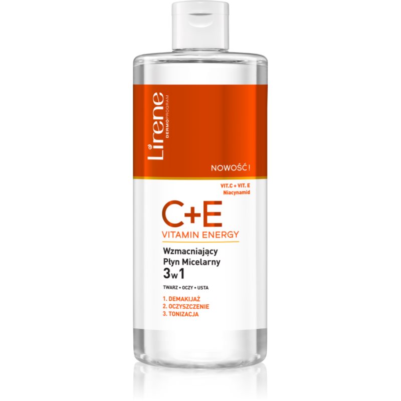 Lirene Vitamin C+E micellás víz 3 az 1-ben C és E vitaminnal 400 ml-ár