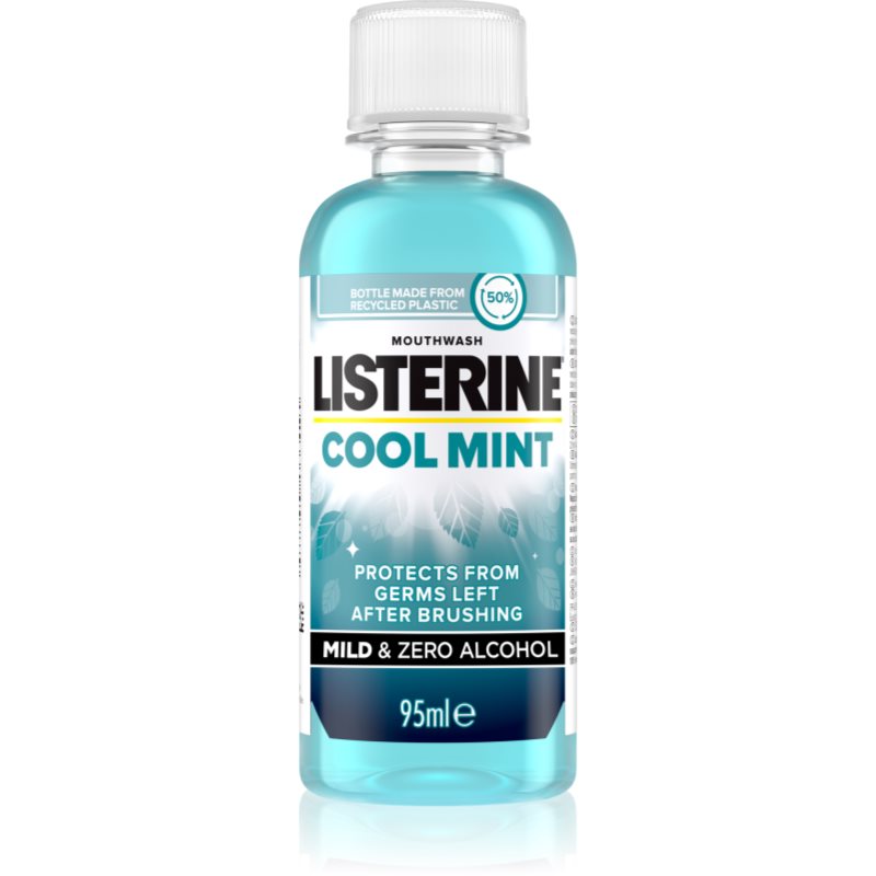 Listerine Cool Mint Mild Taste szájvíz alkoholmentes íz 95 ml-Eredeti