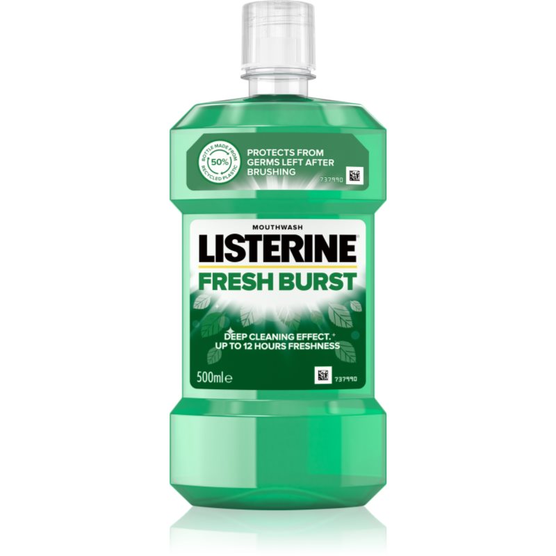 Listerine Fresh Burst szájvíz foglepedék ellen 500 ml-Eredeti