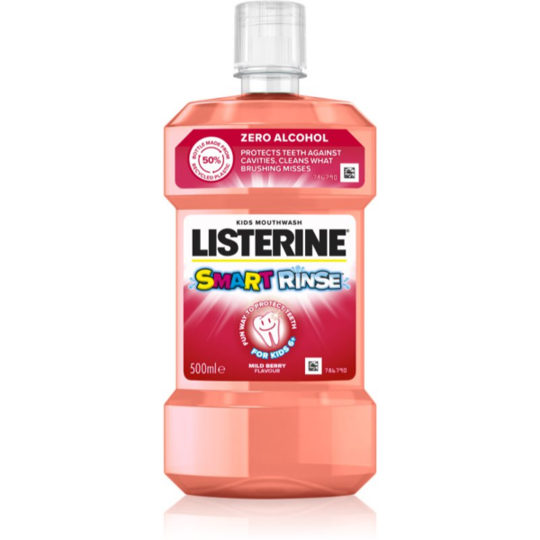 Listerine Smart Rinse Mild Berry szájvíz gyermekeknek 500 ml-Ár
