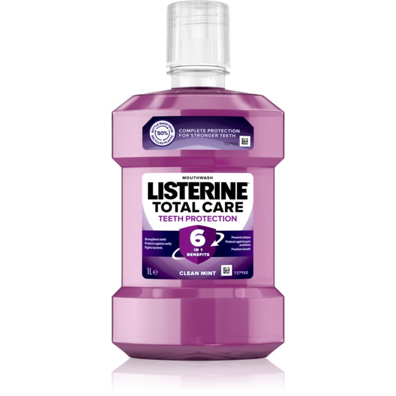 Listerine Total Care Teeth Protection szájvíz a fogak komplett védelméért 6 in 1 1000 ml-Eredeti
