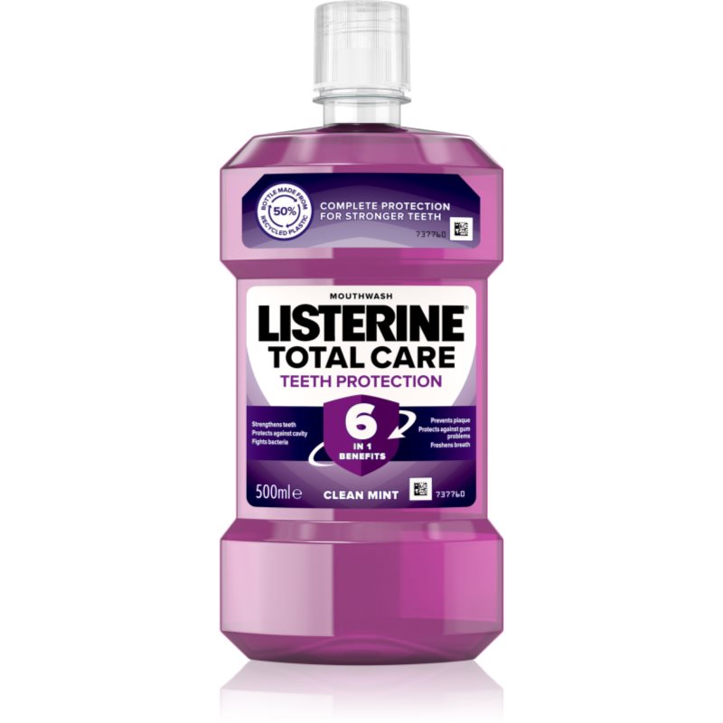 Listerine Total Care Teeth Protection szájvíz a fogak komplett védelméért 6 in 1 500 ml-Eredeti