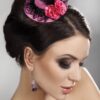 LivCo Corsetti Fashion Woman's Mini Top Hat Model 9