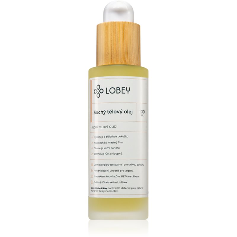 Lobey Body Care Suchý tělový olej száraz testápoló olaj 100 ml-Ár