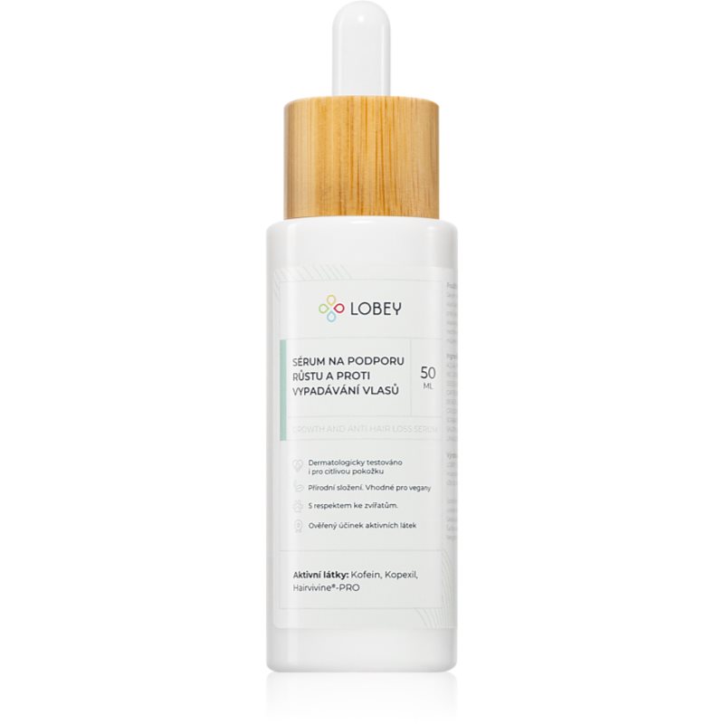 Lobey Hair Care szérum a hajra a haj növekedésének elősegítésére 50 ml-Ár