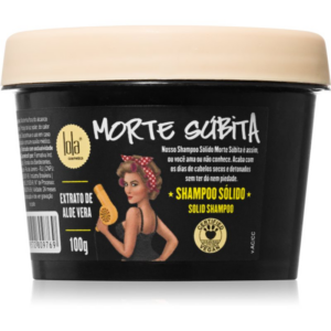 Lola Cosmetics Morte Súbita Shampoo Sólido tisztító sampon peeling hatással 100 g-Ár