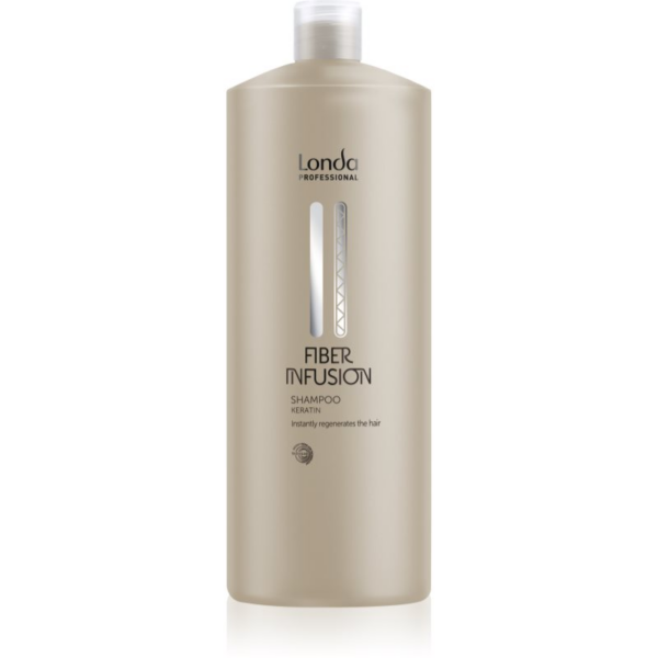 Londa Professional Fiber Infusion Shampoo finom állagú sampon a sérült és festett hajra 1000 ml-Ár
