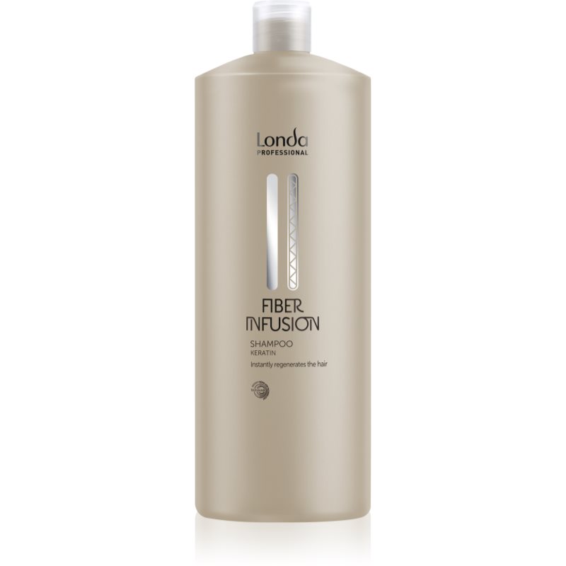Londa Professional Fiber Infusion Shampoo finom állagú sampon a sérült és festett hajra 1000 ml-Ár