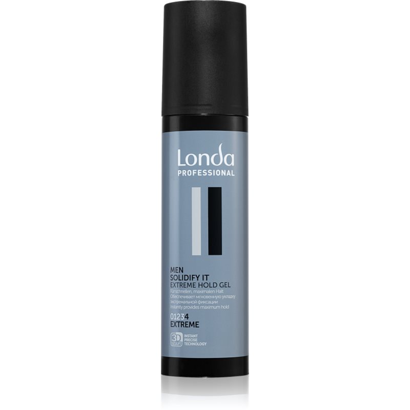 Londa Professional Men Solidify It styling gél extra erős fixáló hatású 100 ml-Eredeti