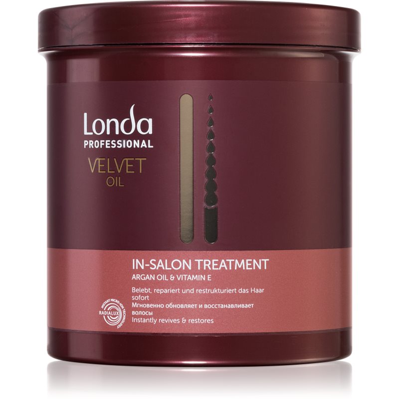 Londa Professional Velvet Oil mélyen tisztító maszk Argán olajjal 750 ml-Eredeti