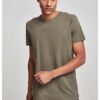 Long T-shirt in the shape of an olive