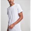 Long T-shirt in the shape of white