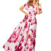Long dress with ruffle Numoco