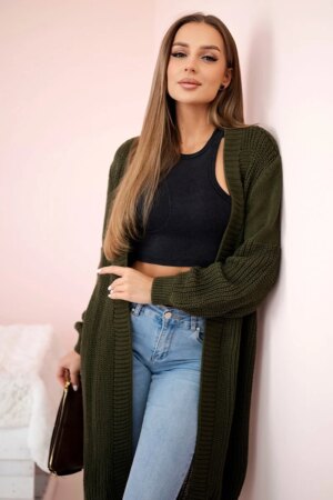 Long sweater khaki