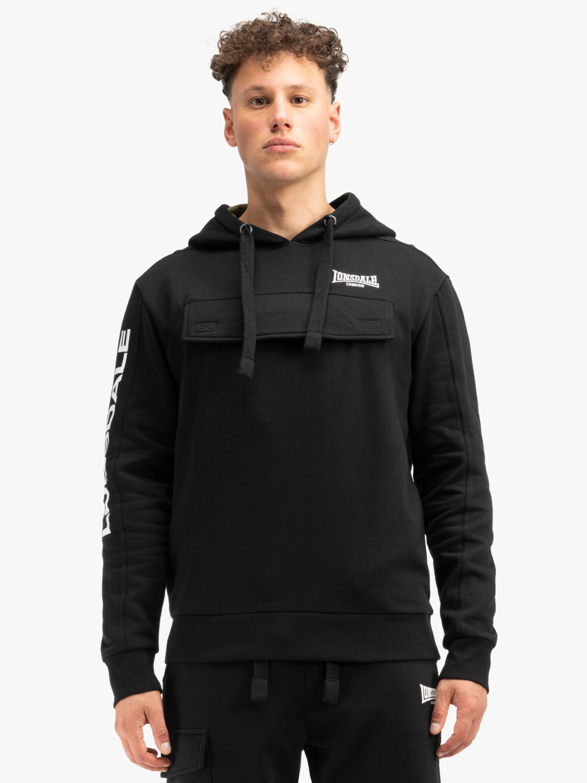 Lonsdale Men's hooded sweatshirt regular fit