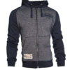 Lonsdale Men's hooded zipsweat jacket slim fit