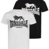 Lonsdale Men's t-shirt regular fit double pack