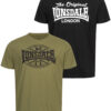 Lonsdale Men's t-shirt regular fit double pack