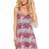 Loose summer dress with Numoco neckline