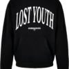 Lost Youth Tréning póló 'Classic V.1'  fekete / fehér-Hungary