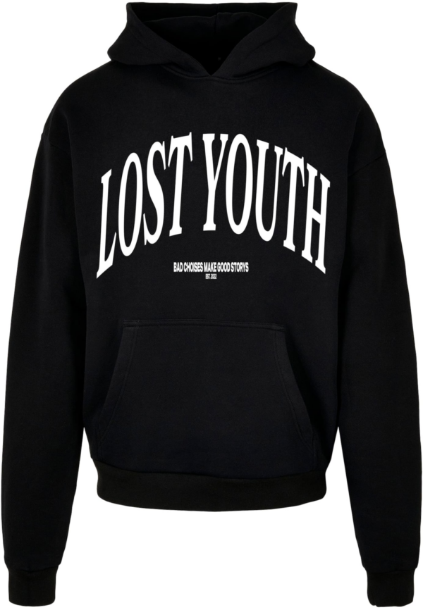Lost Youth Tréning póló 'Classic V.1'  fekete / fehér-Hungary