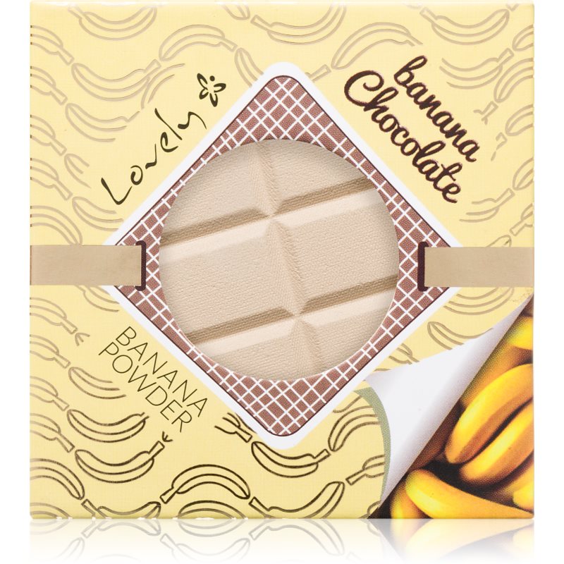 Lovely Banana Chocolate kompakt púder egységesíti a bőrszín tónusait 9 g-Ár