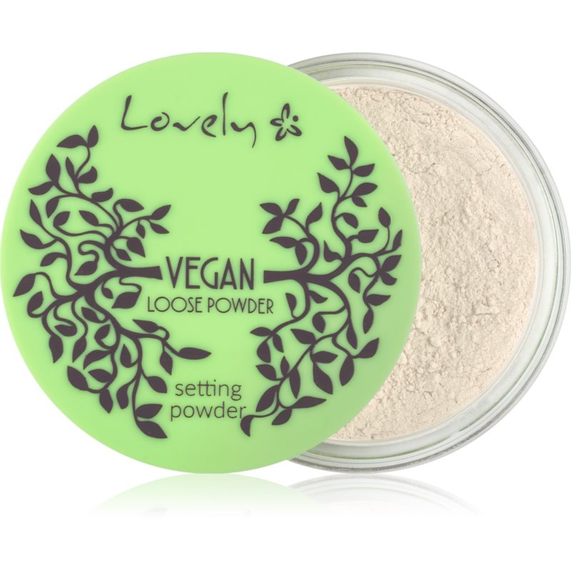 Lovely Vegan Loose Powder transparens púder-Ár