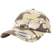 Low Profile Camo Washed Cap Retro Desert Camouflage
