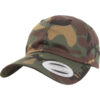 Low Profile Cotton Twill Green Camo