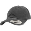 Low Profile Destroyed Cap Dark Grey