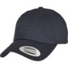 Low-profile darknavy organic cotton beanie