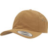 Low-profile yellowbean water-repellent cap