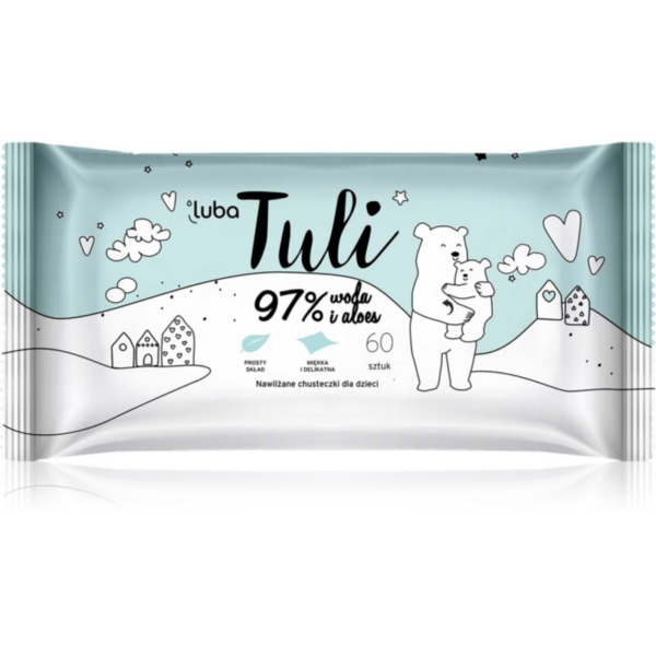 Luba Tuli Aloe Vera nedves törlőkendők gyermekeknek 60 db-Ár