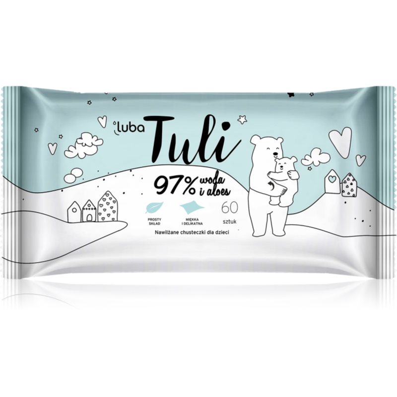 Luba Tuli Aloe Vera nedves törlőkendők gyermekeknek 60 db-Ár