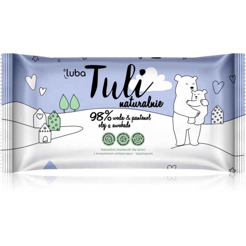 Luba Tuli Panthenol & Avocado Oil nedves törlőkendők gyermekeknek 50 db-Ár