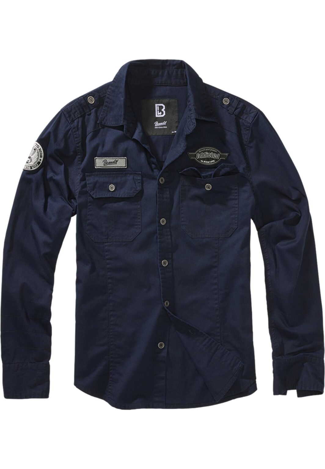 Luis Vintage Navy Shirt