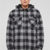 Lumberjack with hood black/charcoal