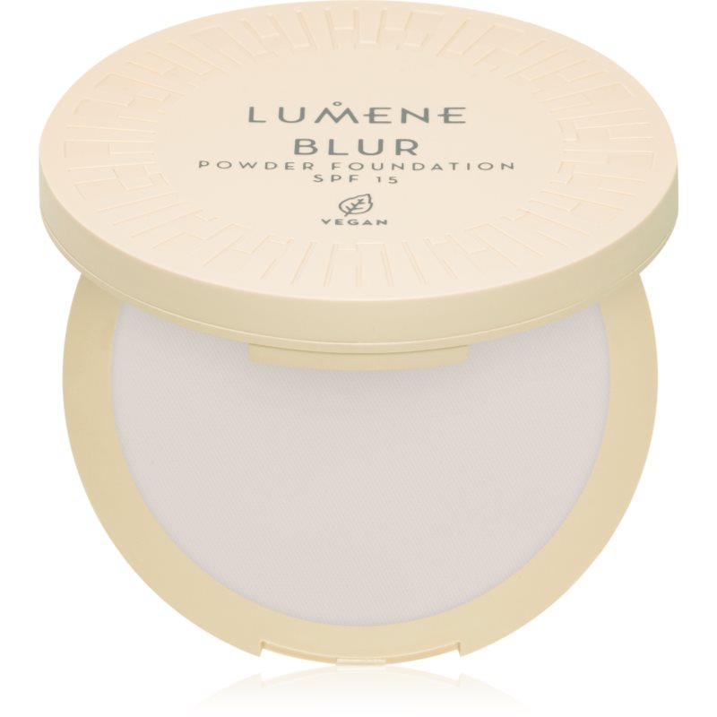 Lumene Blur 2 az 1-ben kompakt púder és alapozó SPF 15 árnyalat No. 0 10 g-Ár