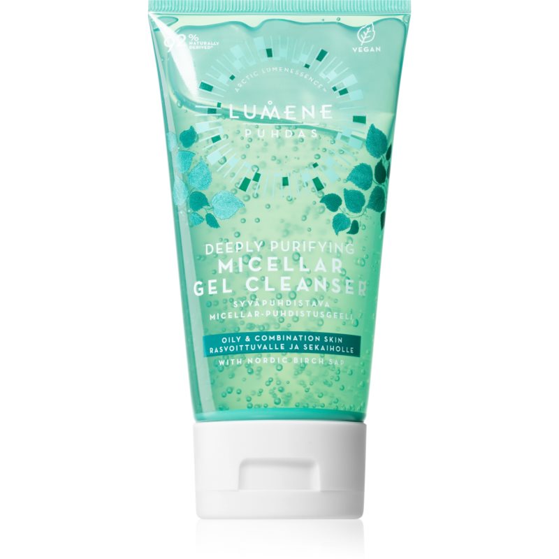 Lumene Deeply Purifying [PUHDAS] tisztító micellás gél kombinált és zsíros bőrre 150 ml-Ár
