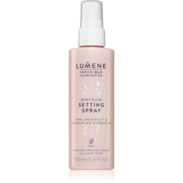 Lumene Invisible Illumination Dewy Glow élénkítő fixáló spray 100 ml-Ár