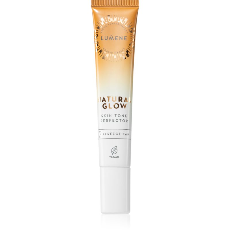 Lumene Natural Glow Skin Tone Perfector folyékony bőrélénkítő árnyalat 2 Perfect Tan 20 ml-Ár