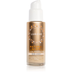 Lumene Natural Glow élénkítő make-up a természetes hatásért SPF 20 árnyalat 0.5 Light 30 ml-Ár