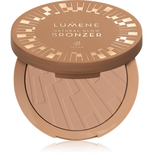 Lumene Natural Glow kompakt bronz púder árnyalat 1 Arctic Summer 10 g