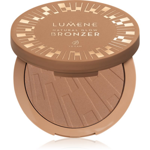 Lumene Natural Glow kompakt bronz púder árnyalat 2 Arctic Sun 10 g