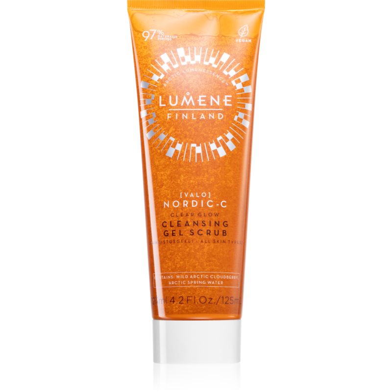 Lumene Nordic-C [VALO] Clear Glow géles peeling az élénk és kisimított arcbőrért 125 ml-Ár