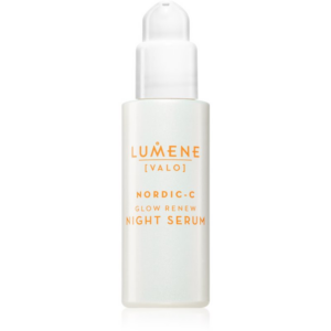 Lumene Nordic-C [VALO] Glow Renew éjszakai szérum az élénk és kisimított arcbőrért 30 ml-Ár